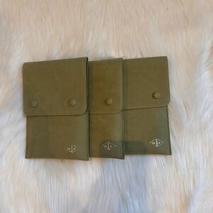 NEW Van Cleef & Arpels Large Travel Pouch Set
